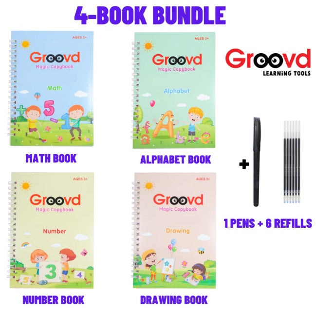 Cuadernos mágicos para niños Easy Learn™