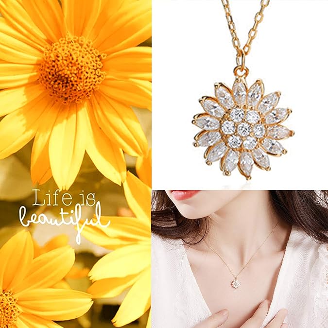 Collar giratorio Sun Flower
