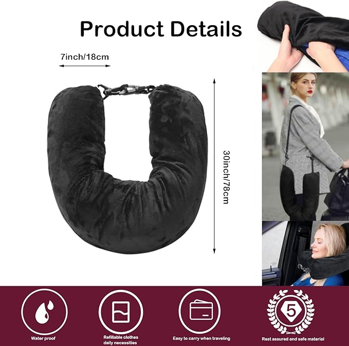 Almohada Viajera Porta Equipaje