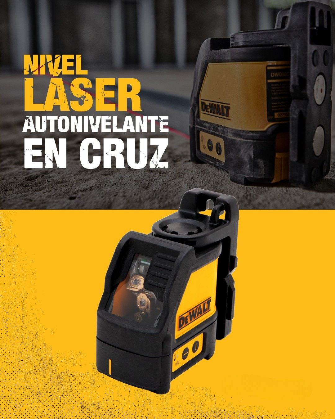 Nivel Láser DeWalt - 2 Líneas