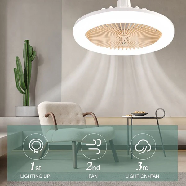 Luz LED con Ventilador Integrado Good Life™