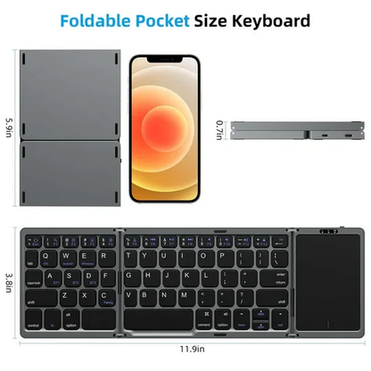 Teclado plegable para celular Smart Wireless™