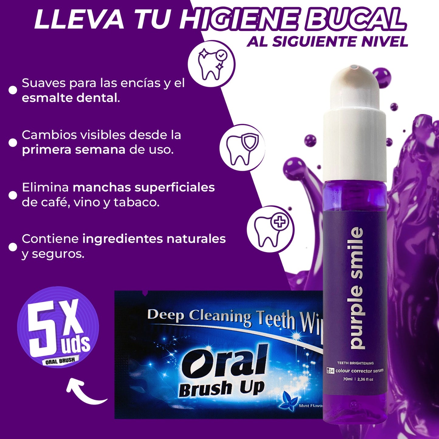 Sonrisa Blanca Purple Smile™