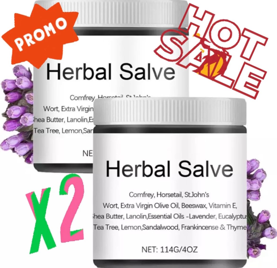 Ungüento natural Organic Herbal™