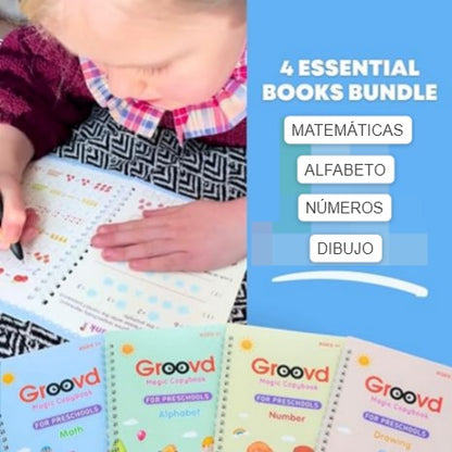 Cuadernos mágicos para niños Easy Learn™