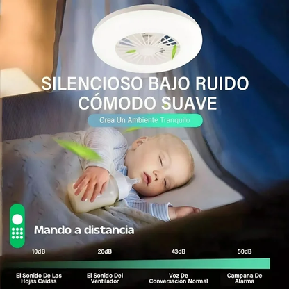 Luz LED con Ventilador Integrado Good Life™